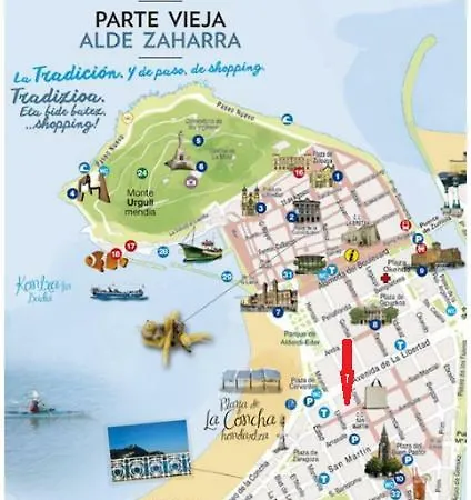 Apartman Marcial Central, Modern And New.